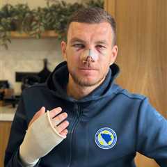 Edin Dzeko's Harrowing Injury: A Star's Struggle on the International Stage